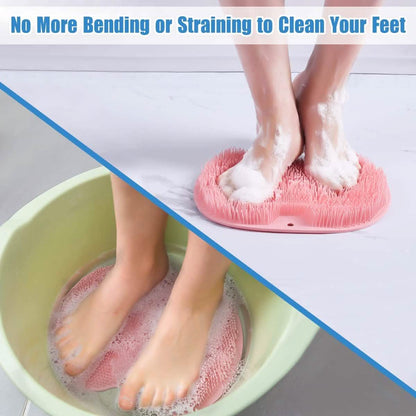 Foot Scrubber Back Brush Bathroom Massager - A-1 Thread Vault