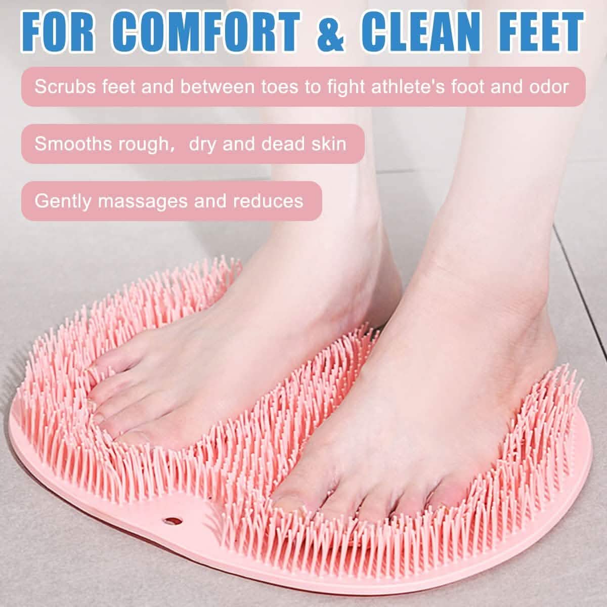 Foot Scrubber Back Brush Bathroom Massager - A-1 Thread Vault
