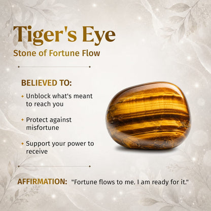 Fortune Flows - Tiger’s Eye & Pixiu Bracelet - A-1 Thread Vault