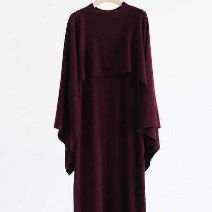 French-Style Two-Piece with Draped Poncho (MS310) - A-1 Thread Vault