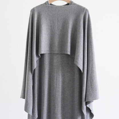 French-Style Two-Piece with Draped Poncho (MS310) - A-1 Thread Vault