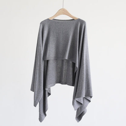 French-Style Two-Piece with Draped Poncho (MS310) - A-1 Thread Vault
