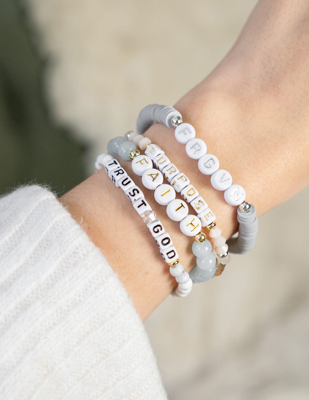 FRGVN Letter Bracelet - A-1 Thread Vault