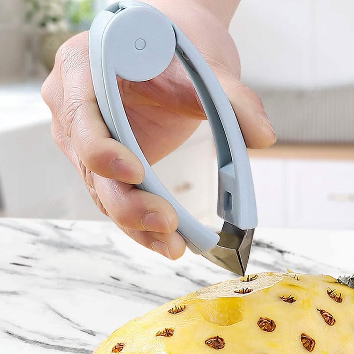 Fruit and Vegetable Stem Remover Strawberry Tomato Potato Pineapple Carrot Huller Corer Tweezers Tool Kitchen Gadget - A-1 Thread Vault