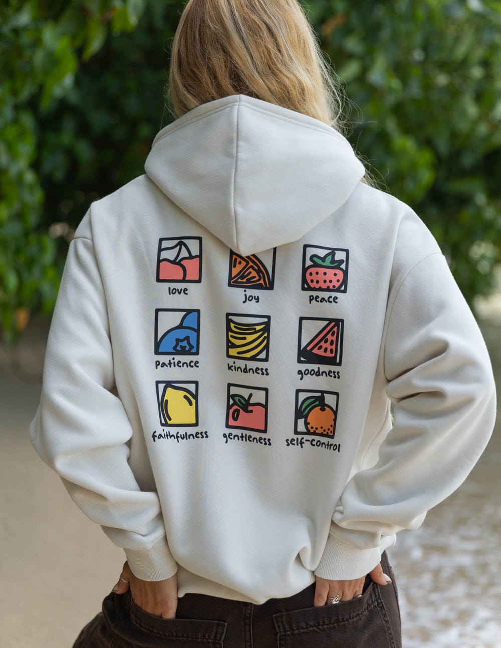 Fruit of the Spirit Giving Basket Unisex Hoodie - A-1 Thread Vault