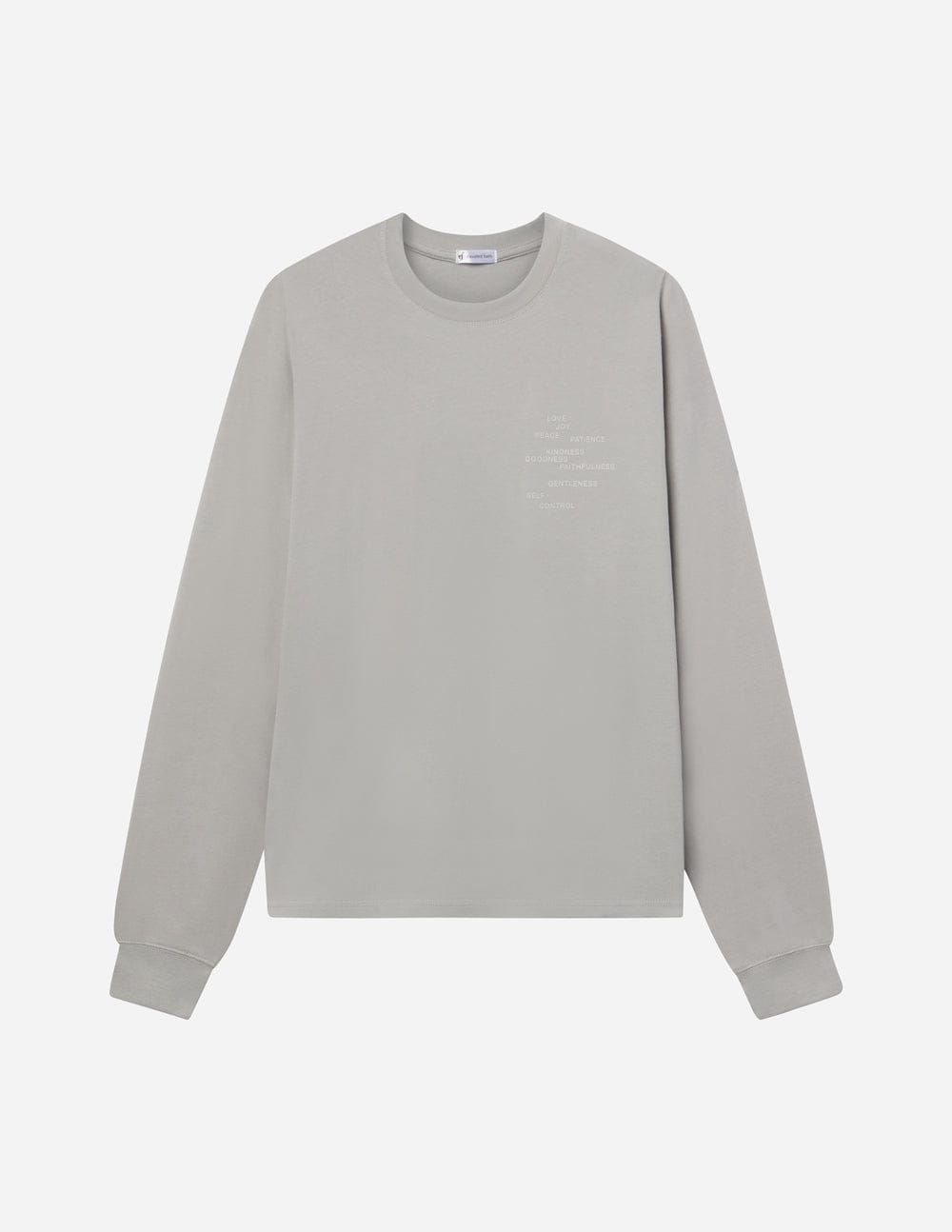 Fruit of the Spirit Grey LS Unisex Tee - A-1 Thread Vault