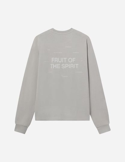 Fruit of the Spirit Grey LS Unisex Tee - A-1 Thread Vault