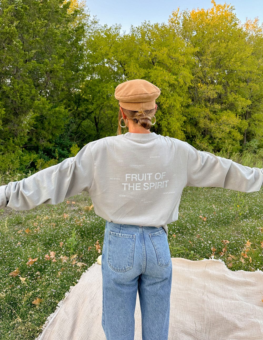 Fruit of the Spirit Grey LS Unisex Tee - A-1 Thread Vault