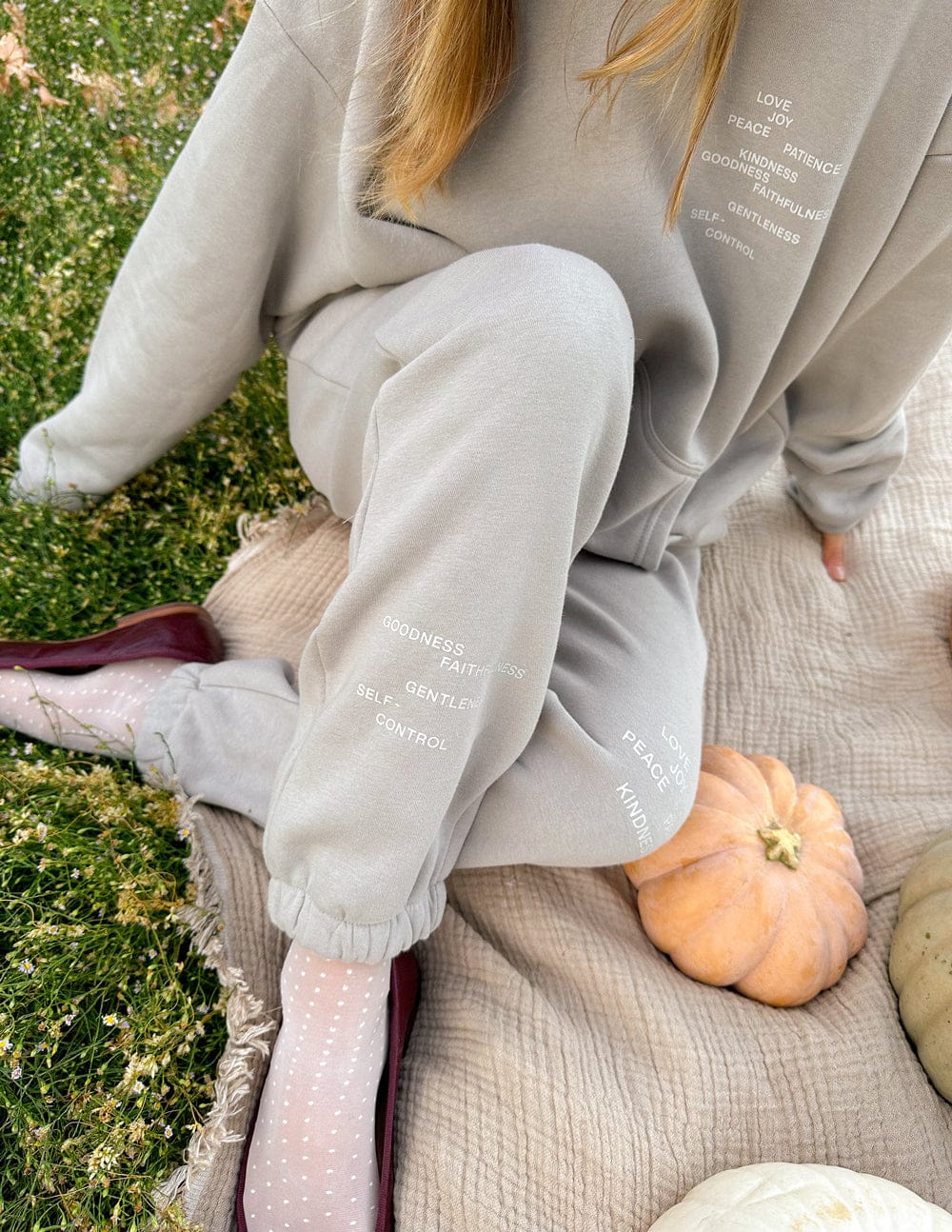Fruit of the Spirit Grey Unisex Sweatpant - A-1 Thread Vault