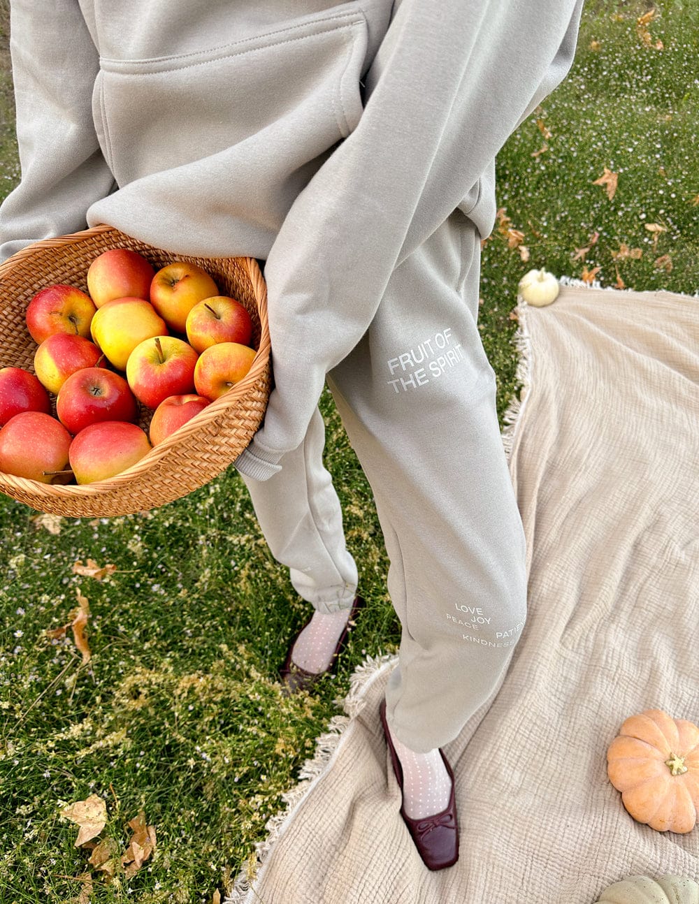 Fruit of the Spirit Grey Unisex Sweatpant - A-1 Thread Vault