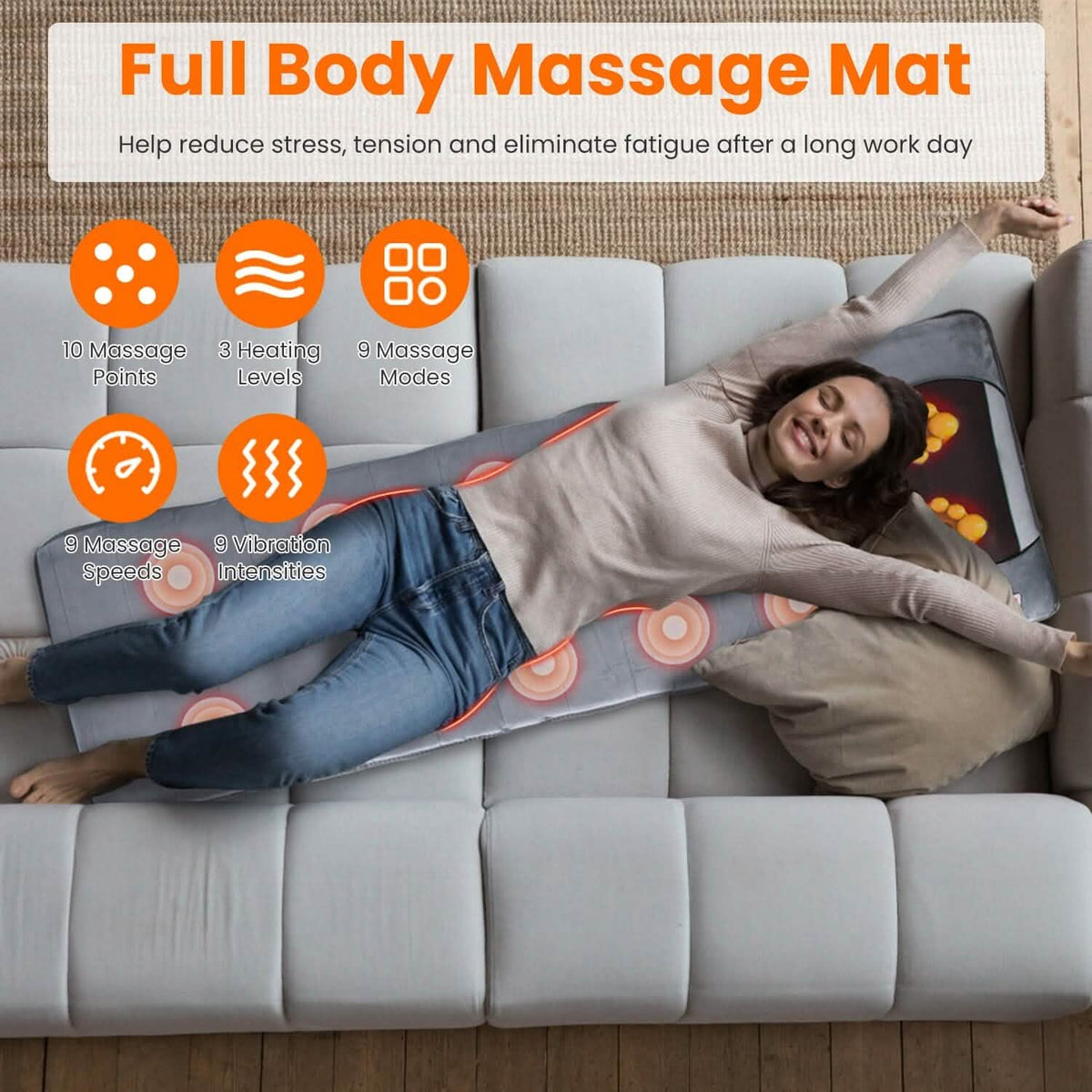 Full Body Electric Massage Mat - A-1 Thread Vault