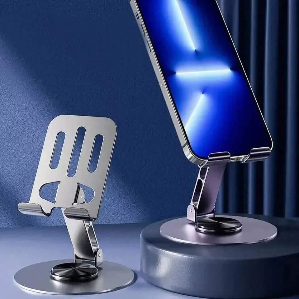 Full Metal 360-Degree Rotating Stress-Relieving Phone and Tablet Universal Stand - A-1 Thread Vault