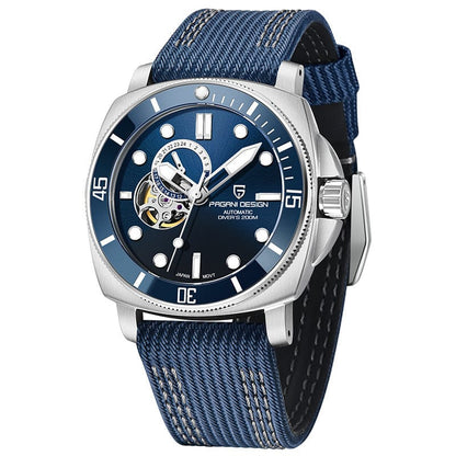 Fully Automatic Mechanical Watch With Luminous Display And Water Resistance For Men - A-1 Thread Vault