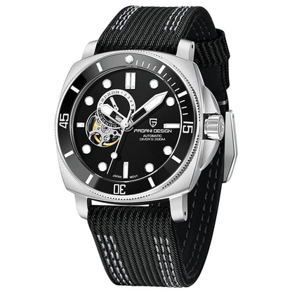 Fully Automatic Mechanical Watch With Luminous Display And Water Resistance For Men - A-1 Thread Vault
