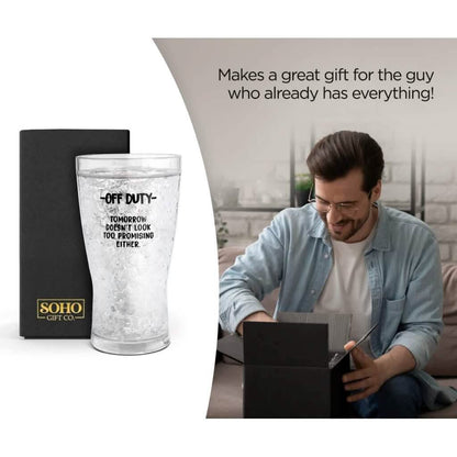 Funny Freezer Cup Double Walled Chiller Mug for Iced Cold Drinks - A-1 Thread Vault