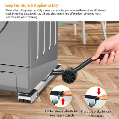 Furniture Dolly Mobile Roller Extendable Base Stand - A-1 Thread Vault