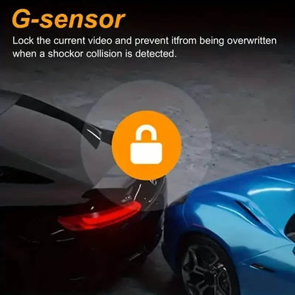 G Sensor HD Night Vision Loop Recording Wide Angle Car DVR - A-1 Thread Vault