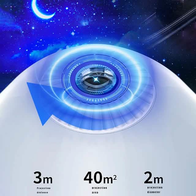 Galaxy Projection Night Lamp - A-1 Thread Vault