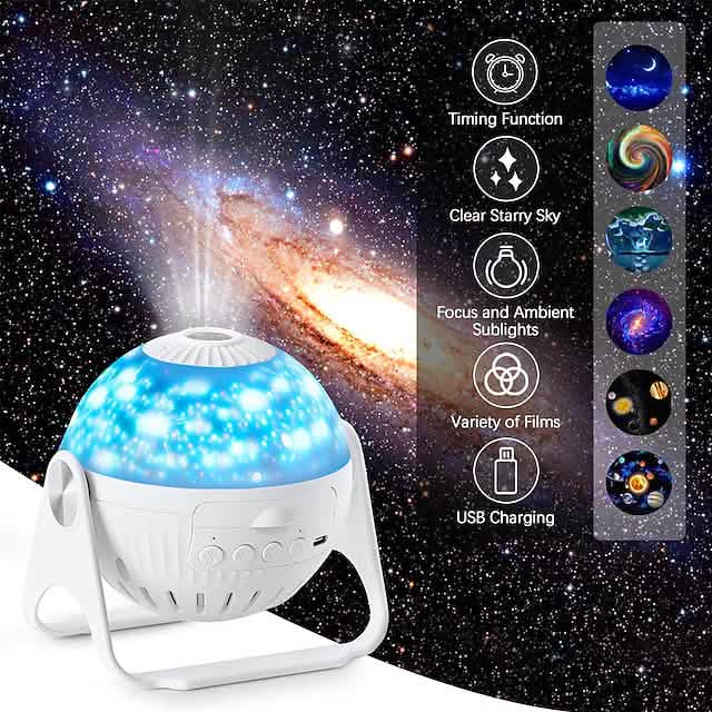 Galaxy Projection Night Lamp - A-1 Thread Vault