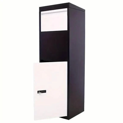 Galvanized Steel Parcel Mailbox w/Code Lock & Mounting Hardware - A-1 Thread Vault