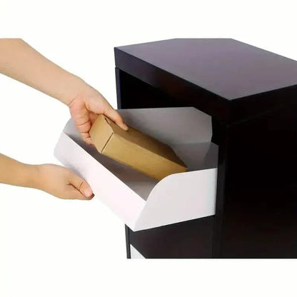 Galvanized Steel Parcel Mailbox w/Code Lock & Mounting Hardware - A-1 Thread Vault