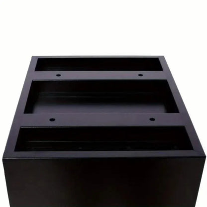 Galvanized Steel Parcel Mailbox w/Code Lock & Mounting Hardware - A-1 Thread Vault