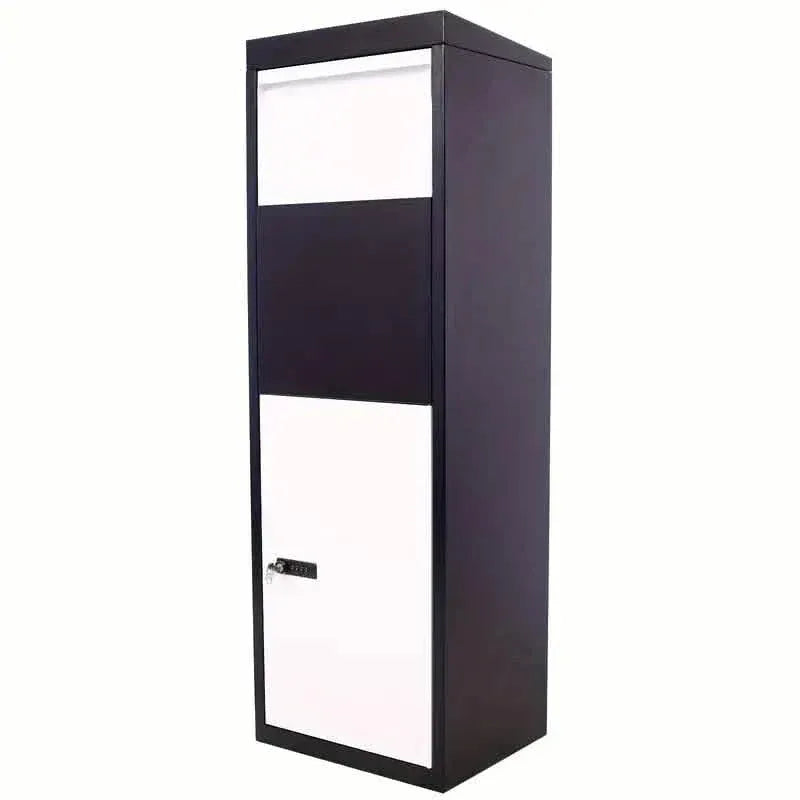 Galvanized Steel Parcel Mailbox w/Code Lock & Mounting Hardware - A-1 Thread Vault
