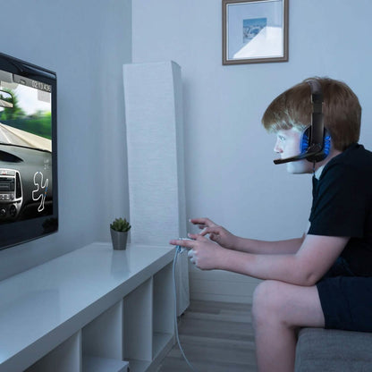 Gaming Headsets Stereo Noise Isolation Over Ear Headphone with LED Light - A-1 Thread Vault
