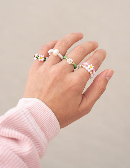 Garden Beaded Ring Set - A-1 Thread Vault