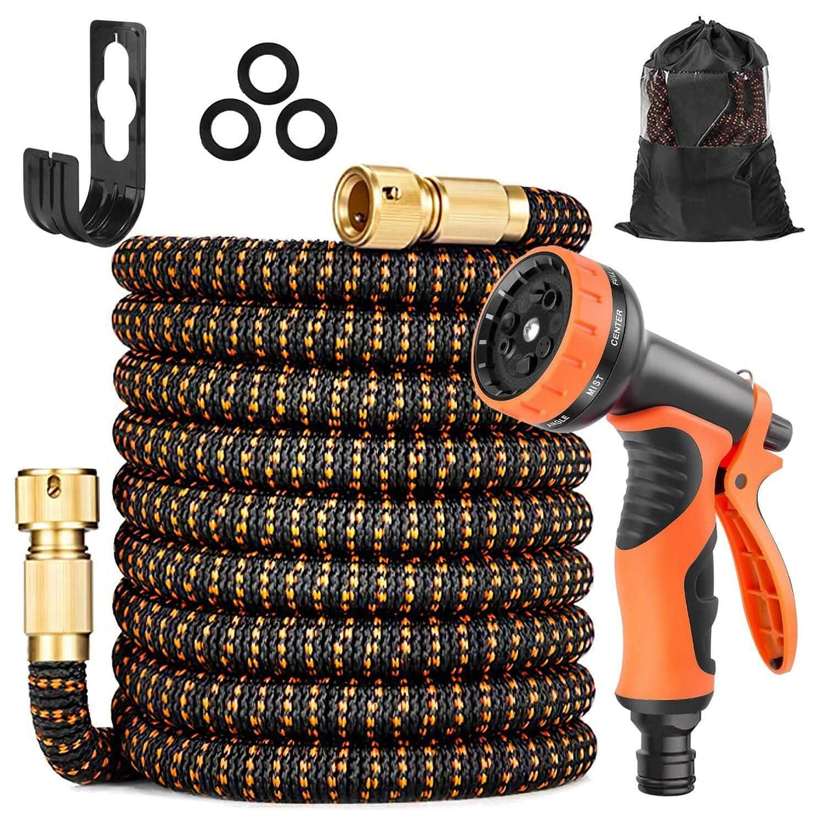 Garden Hose Watering Kit with Spray Nozzle - A-1 Thread Vault