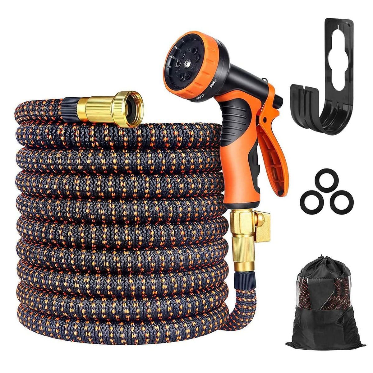 Garden Hose Watering Kit with Spray Nozzle - A-1 Thread Vault
