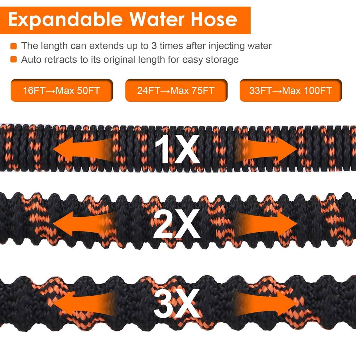 Garden Hose Watering Kit with Spray Nozzle - A-1 Thread Vault