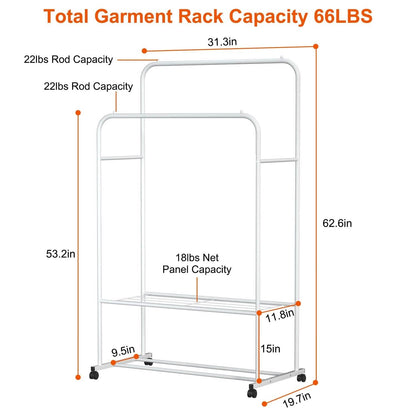 Garment Hanging Rack Clothing Organizer - A-1 Thread Vault