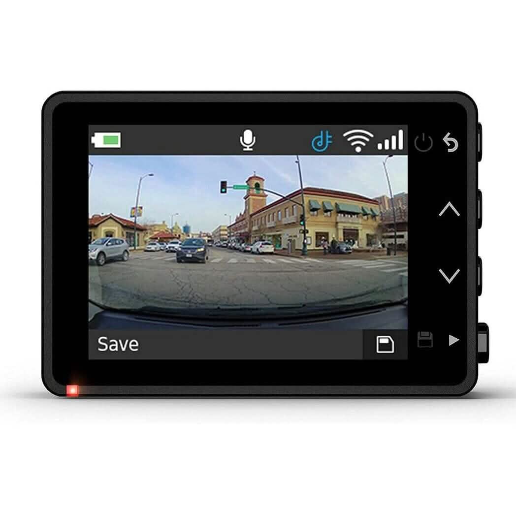 Garmin Dash Cam 57 1440p 140-degree FOV Voice Control Compact and Discreet - A-1 Thread Vault