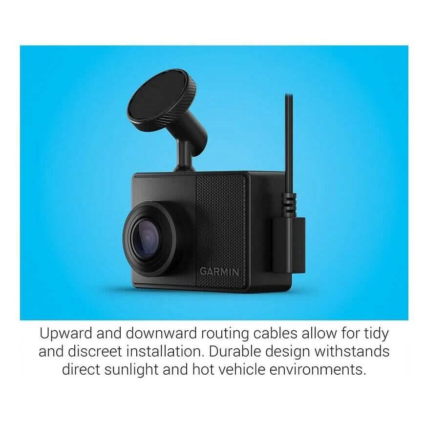 Garmin Dash Cam 67W 1440p 180° FOV Voice Control Compact and Discreet - A-1 Thread Vault