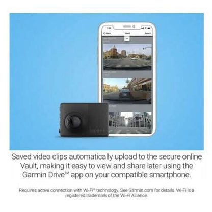 Garmin Dash Cam 67W 1440p 180° FOV Voice Control Compact and Discreet - A-1 Thread Vault