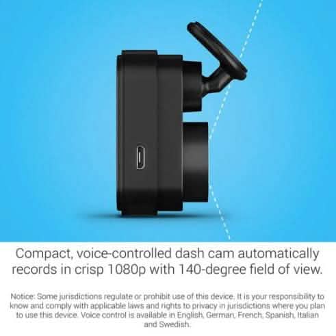 Garmin Dash Cam Camera Mini 2 - A-1 Thread Vault