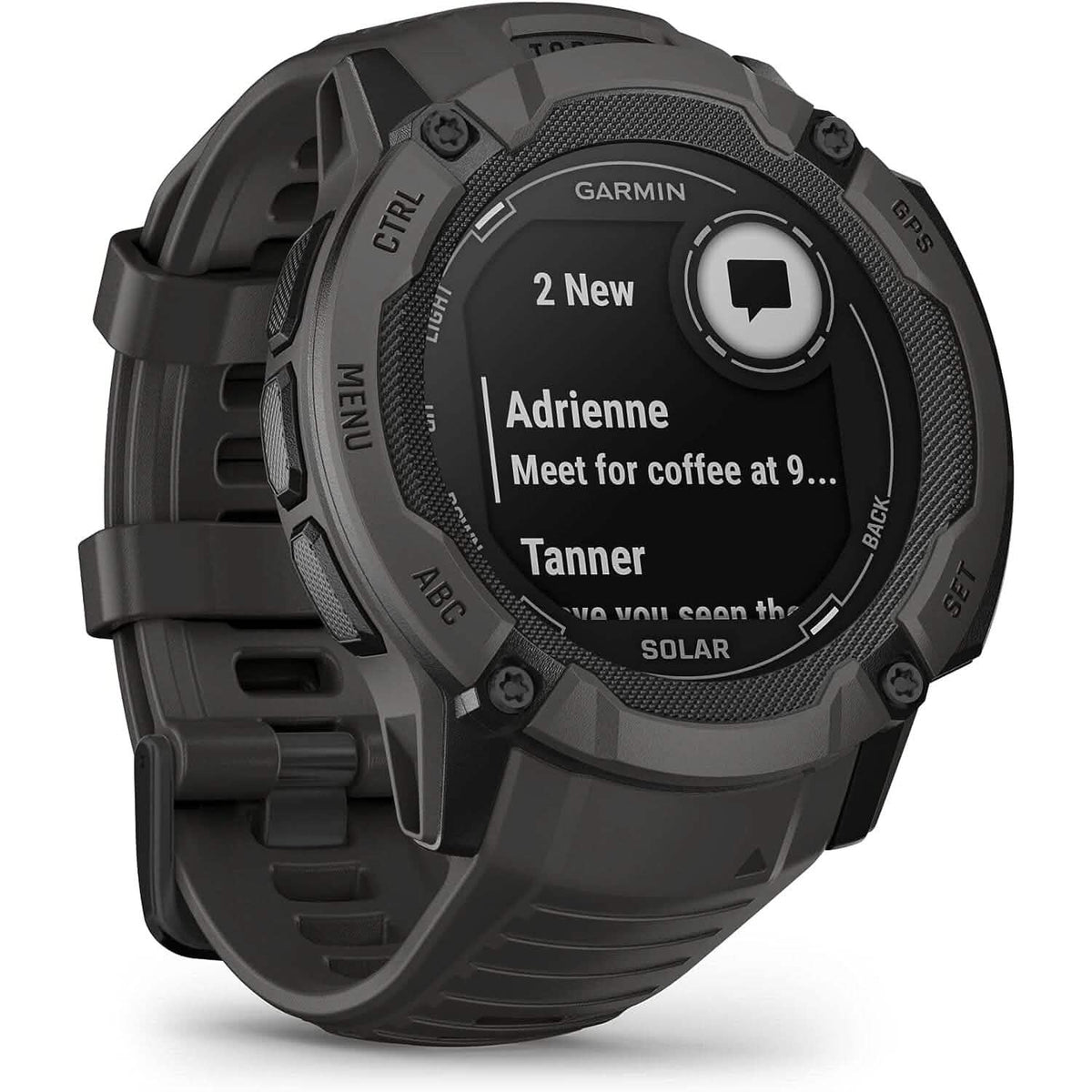Garmin Instinct 2X Solar Rugged GPS Smartwatch (Refurbished) - A-1 Thread Vault