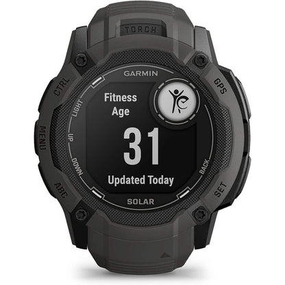Garmin Instinct 2X Solar Rugged GPS Smartwatch (Refurbished) - A-1 Thread Vault