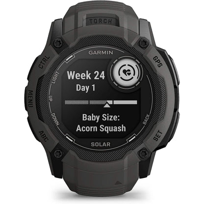 Garmin Instinct 2X Solar Rugged GPS Smartwatch (Refurbished) - A-1 Thread Vault