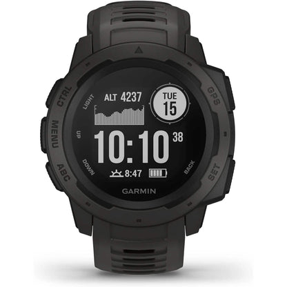 Garmin Instinct, Rugged Outdoor Watch with GPS (Refurbished) - A-1 Thread Vault