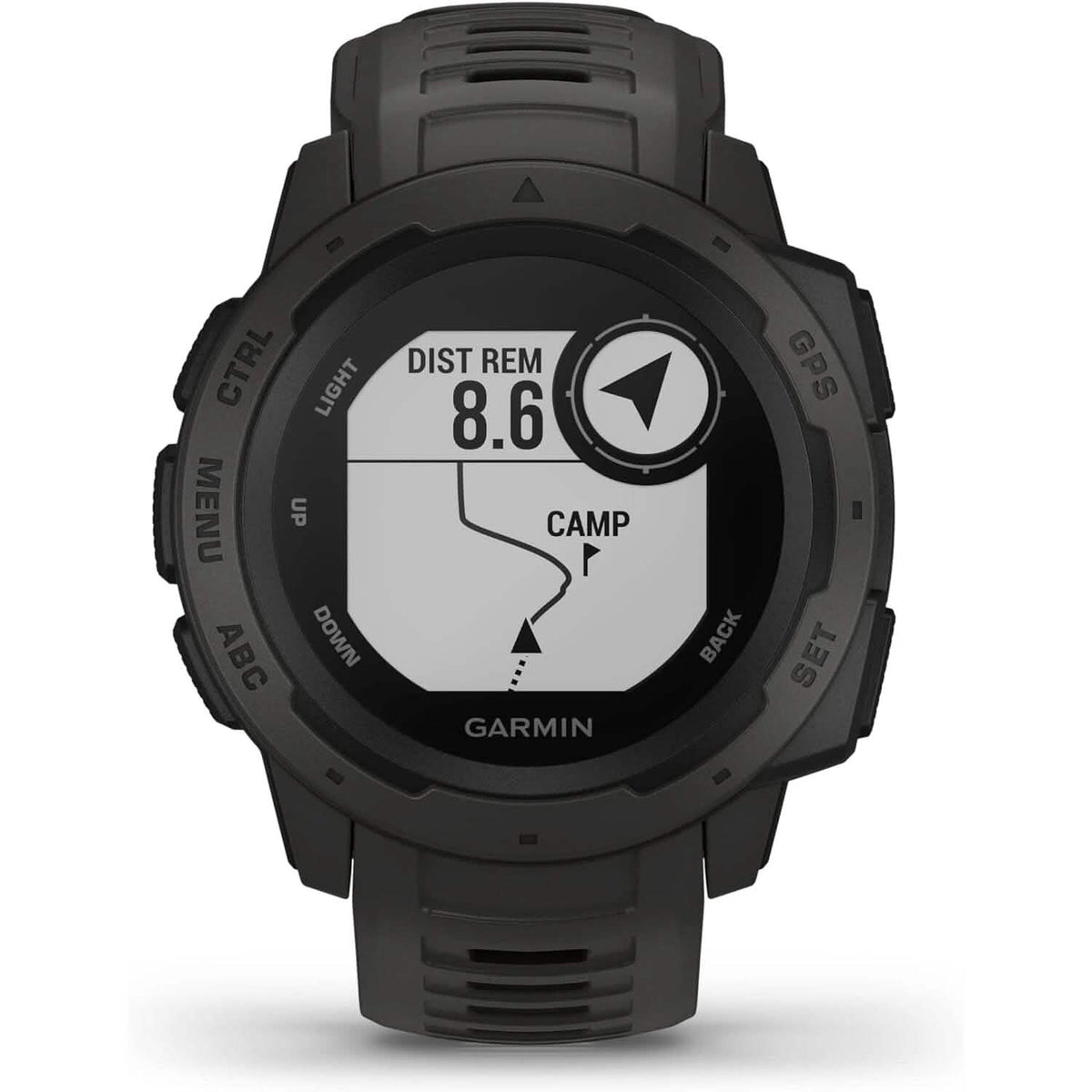 Garmin Instinct, Rugged Outdoor Watch with GPS (Refurbished) - A-1 Thread Vault