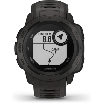 Garmin Instinct, Rugged Outdoor Watch with GPS (Refurbished) - A-1 Thread Vault