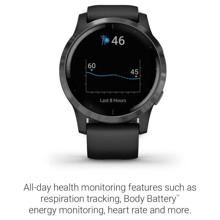 Garmin Vivoactive 4 GPS Smartwatch (Refurbished) - A-1 Thread Vault