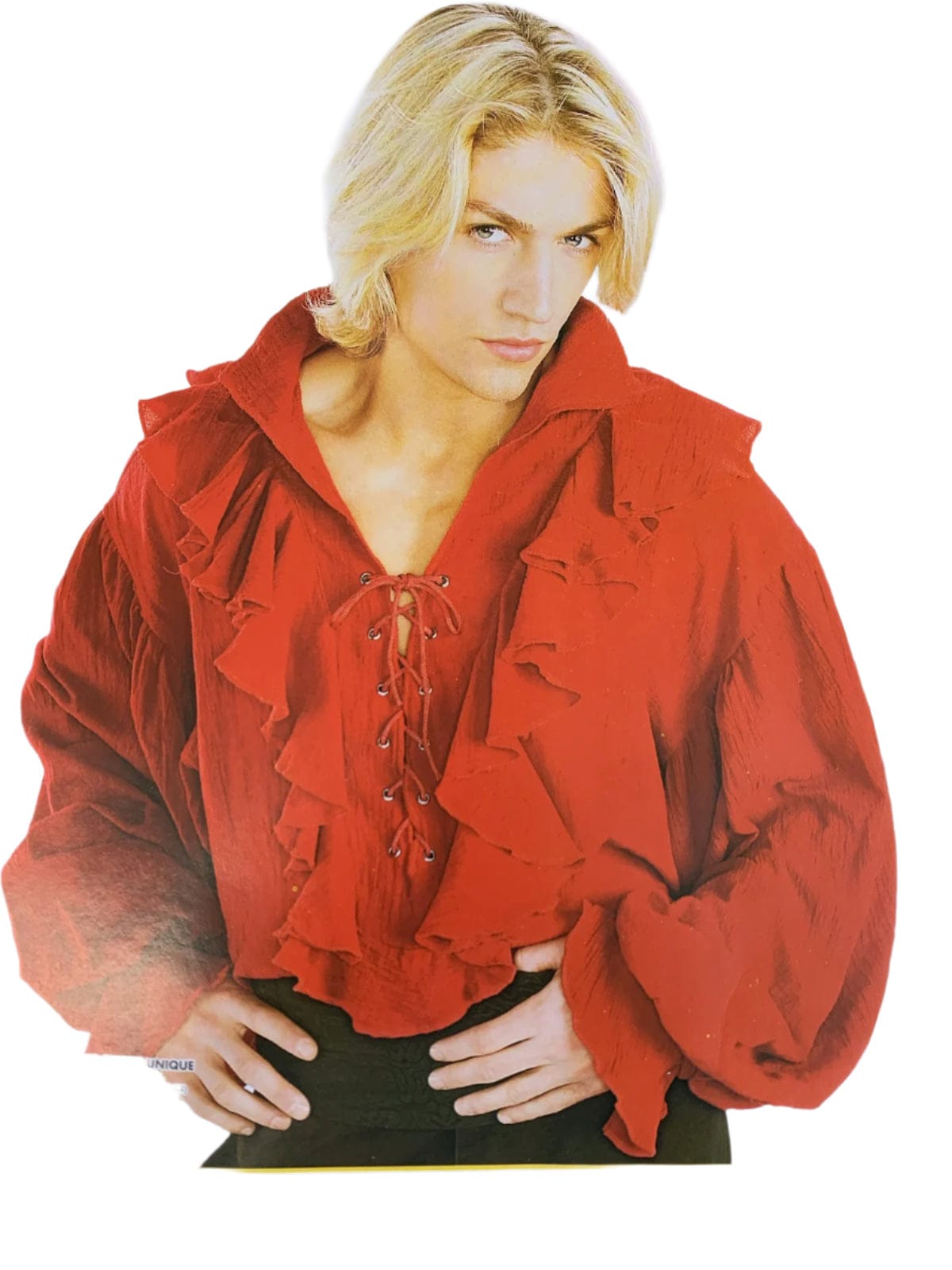 Gauze Red Pirate Shirt - A-1 Thread Vault