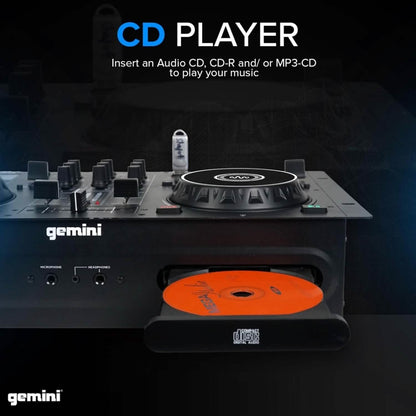 Gemini Sound CDM-4000BT DJ Mixer (Refurbished) - A-1 Thread Vault