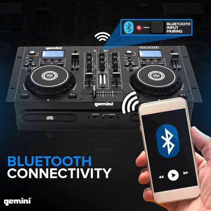 Gemini Sound CDM-4000BT DJ Mixer (Refurbished) - A-1 Thread Vault