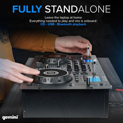 Gemini Sound CDM-4000BT DJ Mixer (Refurbished) - A-1 Thread Vault