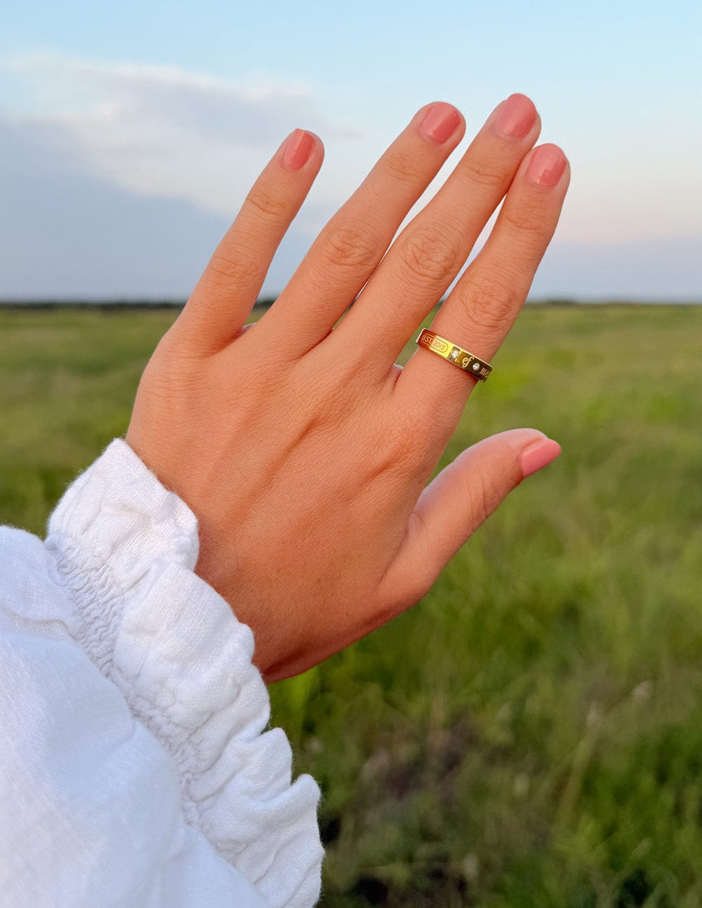 Gemstone Logo Ring - A-1 Thread Vault