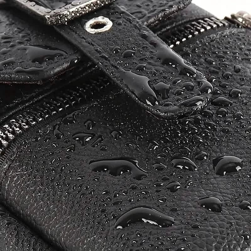 Genuine Leather Multifunctional Cell Phone Bag - A-1 Thread Vault